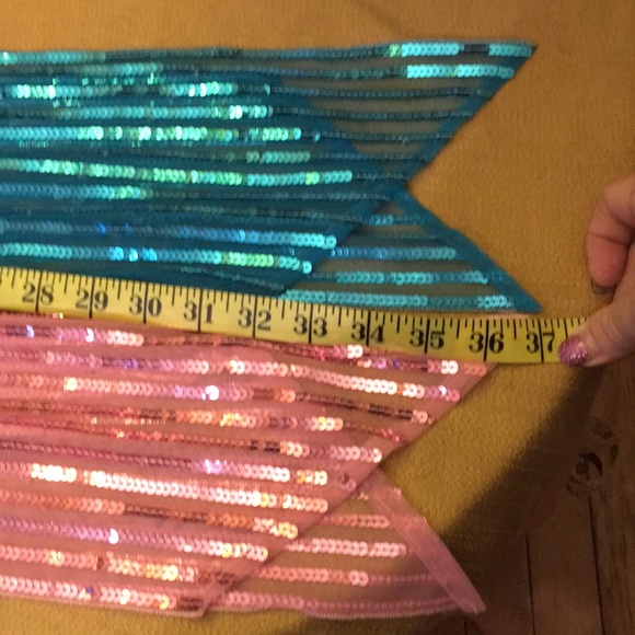 Sequined Dual Purpose Bohemian Belt Or Scarves - Picture 2 of 4